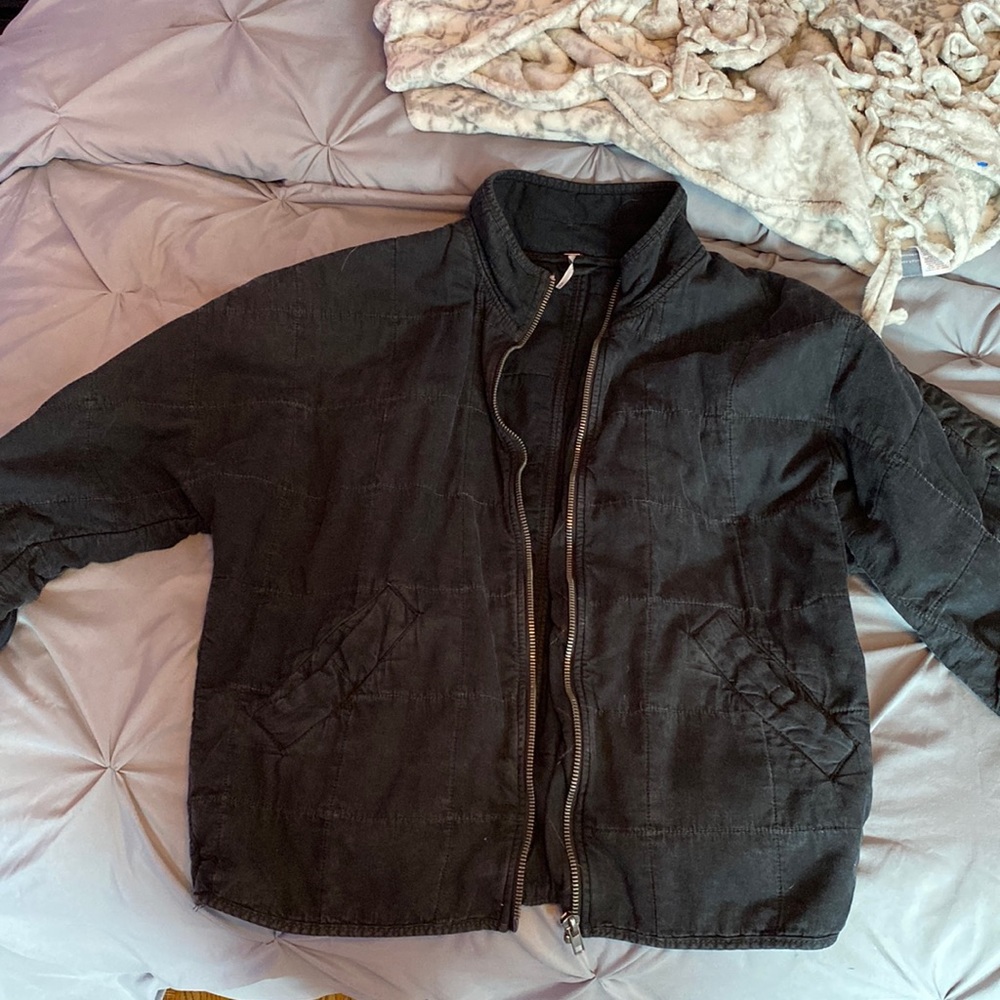 Free people dolman quilted jacket